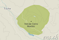Stalagmit beim Vulkan Cerro Machin