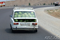 Melonen-Schwertransport ;-)