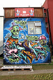  Reykjavik Graffiti Innenhof 
