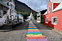Rainbow-Street @ Seyðisfjörður