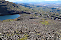 Der Pass Richtung Bakkagerði - Borgarfjörður