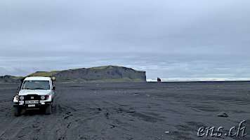 Hjörleifshöfði @ Kötlutangi @ Myrdalssandur (Mýrdalshreppur), der südlichste Punkt von Island