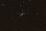 M82 mit Supernova SN2014J, ca. mag 11 (1:1 crop at 400mm)<br />24. Januar 2014 / 22:54 Uhr / 400mm / ISO 6400 / f5.6 / Aufnahmedauer : 20 Sekunden