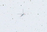 M82 mit Supernova SN2014J, ca. mag 11 (1:1 crop & inverse at 400mm)<br />24. Januar 2014 / 22:54 Uhr / 400mm / ISO 6400 / f5.6 / Aufnahmedauer : 20 Sekunden