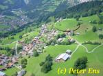  Der Landeplatz oberhalb der Seilbahn in Fanas 