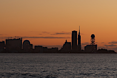 die spezielle Silhouette von Batumi :-)