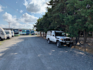 Uebernachtungsplatz vor Istanbul