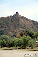 Blick zum Kloster Dschwari (Jvari)