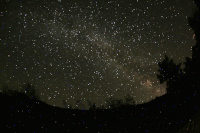 Sternennacht im Waschlowani / Vashlovani-Nationalpark