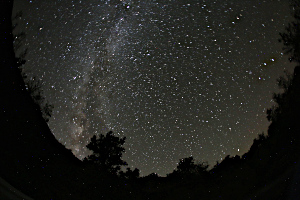 SUPER Sternenhimmel im Vashlovani Nationalpark