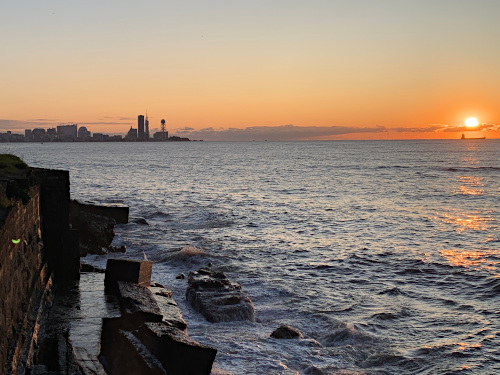 Batumi bei Sonnenuntergang ...