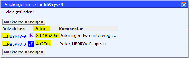 HB9RYV-9 APRS-APP