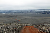  Richtung Kverkfjöll - Kverkjökull, Blick zum Vatnajökull 