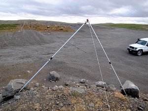  15.5 Meter lange Kurzwellenantenne (G5RV) 