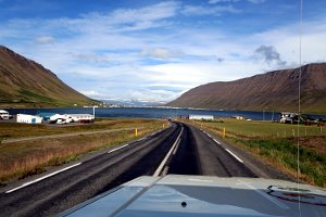  Blick auf Isafjördur 