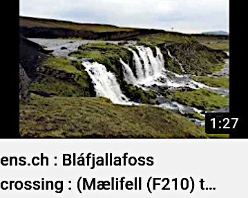 Blafjallafoss crossing - ens.ch_youtube_video