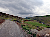 Way to the Studlagil Canyon