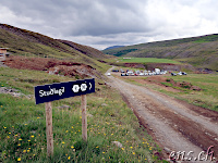 Way to the Studlagil Canyon