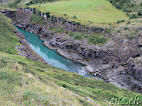 Way to the Studlagil Canyon