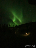 Polarlight (Aurora Borealis) near Akureyri (iPhone - Photo)