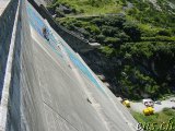 Malen an der Grimsel-Staumauer