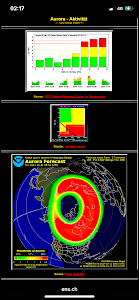 Aurora Aktivität : Freitag, 02:17 Uhr