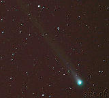 Komet C/2013 R1 Lovejoy<br />04:47 Uhr<br />200mm, f2.8, ISO 1600, 62 Sek.<br />" enhanced crop "