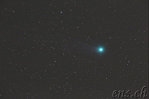 Komet C/2014 Q2 Lovejoy<br />12. Januar 2015, 23:29 Uhr<br />Canon EF 200mm f/2.8 L II USM mit Canon Extender EF 2x III<br /> @f9, 400mm, ISO 6400, 97 Sek.