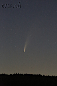 Komet C/2020 F3 (NEOWISE) <br />10. Juli 2020, 03:45 Uhr<br />EF 200mm f/2.8 L II USM @f5.6, 200mm, ISO 12800, 1.7 Sek.