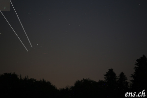 Komet C/2023 P1 (Nishimura) 04:46 Uhr, Vollbild, ISO 1600, 5 Sekunden