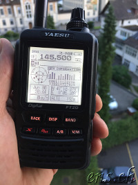 Yaesu FT-2DE<br />mit GPS on für APRS