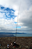 14 MHz EFHW with 6 Meter Pole :)