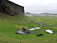 View back to the Camping