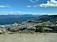 Ushuaia-Blick vom Hotel aus