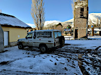 Kalter Morgen in El Cholar
