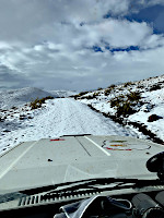 Butalon Norte Richtung Colo Michico, noch wenig Schnee, das sollte sich noch ändern ...